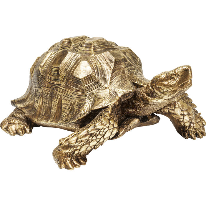 Decorative figure Turtle Gold Large