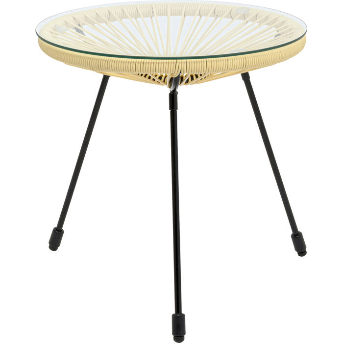 Side Table Acapulco Butter Yellow